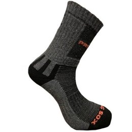 PROGRESS HIKING SOX Turistické ponožky, sivá, veľkosť