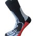 PROGRESS MERINO Turistické ponožky s merinom, čierna, veľkosť
