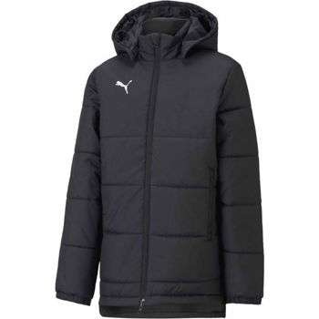 Puma BENCH JACKET JR Chlapčenská bunda, čierna, veľkosť