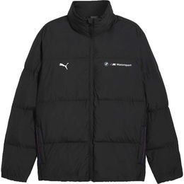 Puma BMW M MOTORSPORT ESSENTIALS+ PUFFER JACKET Pánska bunda, čierna, veľkosť