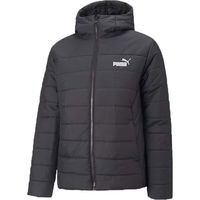 Puma ESS HOODED PADDED JACKET Pánska zimná bunda, čierna, veľkosť