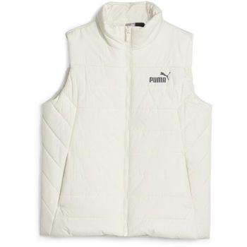 Puma ESS PADDED VEST Dámska vesta, béžová, veľkosť