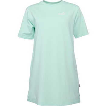 Puma ESS SMALL LOGO TEE DRESS TR Dámske šaty, svetlo zelená, veľkosť