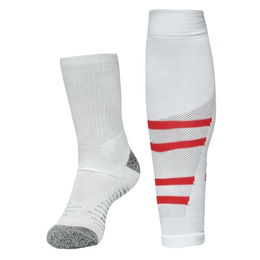 Puma TEAM SKS GRAPHIC SOCKS PROMO Futbalové štulpne, biela, veľkosť