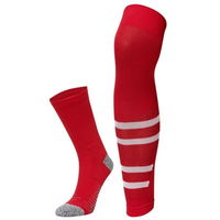 Puma TEAM SKS GRAPHIC SOCKS PROMO Futbalové štulpne, červená, veľkosť