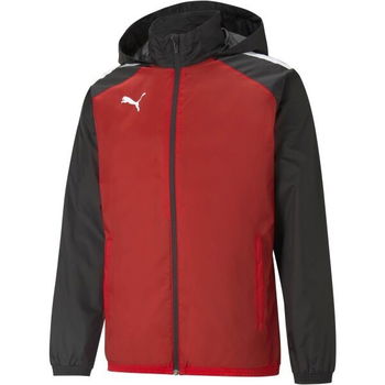 Puma TEAMLIGA ALL WEATHER JACKET Pánska bunda, červená, veľkosť