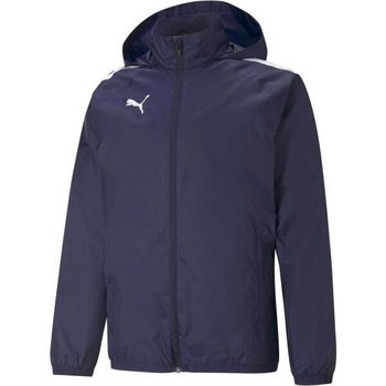 Puma TEAMLIGA ALL WEATHER JACKET Pánska bunda, tmavo modrá, veľkosť