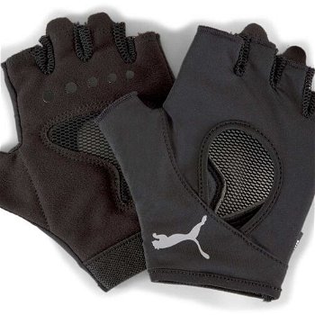 Puma TRAINING GYM GLOVES Dámske fitnes rukavice, čierna, veľkosť