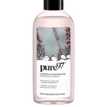 pure97 Obnovujúci šampón pre poškodené vlasy Lavendel & Pinienbalsam 250 ml