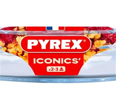 Pyrex Sklenená zapekacia forma na koláč PYREX Ø23cm