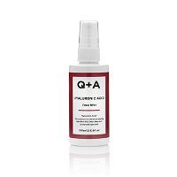 Q+A Pleť ový osviežujúci sprej s kyselinou hyalurónovou (Face Mist) 100 ml
