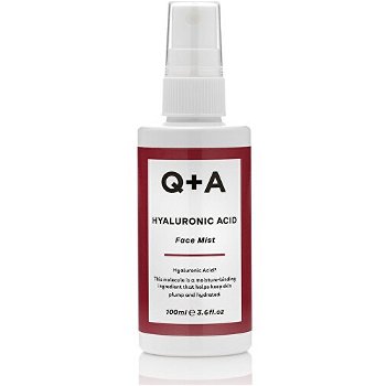 Q+A Pleť ový osviežujúci sprej s kyselinou hyalurónovou (Face Mist) 100 ml