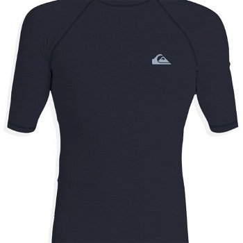 Quiksilver EVERYDAY UPF50 Pánske surfovacie tričko, tmavo modrá, veľkosť