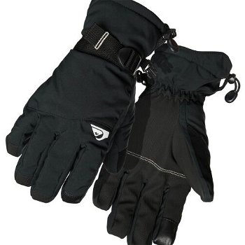 Quiksilver MISSION GLOVE Pánske rukavice, čierna, veľkosť