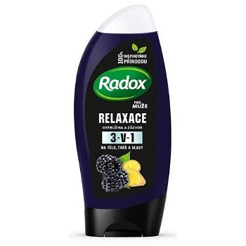 Radox Sprchový gél Feel Wild 3 v 1 (Shower Gel & Shampoo) 250 ml