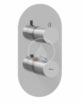 RAVAK - Espirit Termostatická batéria pod omietku, pre 2 spotrebiče, chróm X070206