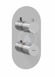 RAVAK - Espirit Termostatická batéria pod omietku, pre 2 spotrebiče, chróm X070206
