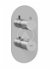 RAVAK - Espirit Termostatická batéria pod omietku, pre 2 spotrebiče, chróm X070206