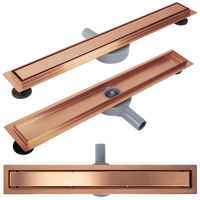 REA - Odtokový žľab Neox pre Brushed Copper 100 REA-G4804