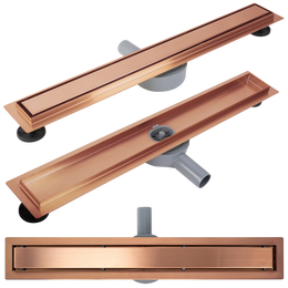 REA - Odtokový žľab Neox pre Brushed Copper 100 REA-G4804