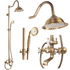 REA REA - Sprchový set BERGAMO antique bronze REA-P5002