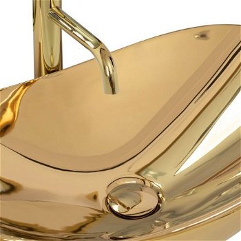 REA - Umývadlo na dosku Royal Gold REA-U4545