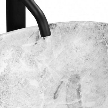 REA - Umývadlo na dosku Sofia Stone Marble 41x34,5 REA-U9908