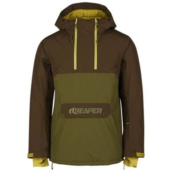 Reaper BELPIANO Pánska snowboardová bunda, khaki, veľkosť