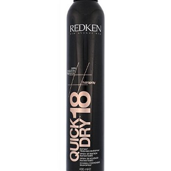 Redken Rýchloschnúci lak na vlasy Quick Dry 18 (Instant Finishing Spray) 400 ml