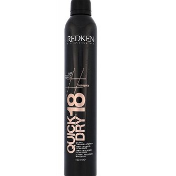 Redken Rýchloschnúci lak na vlasy Quick Dry 18 (Instant Finishing Spray) 400 ml