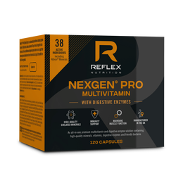 Reflex Nutrition Nexgen® PRO + Digestive Enzymes 120 kapslí