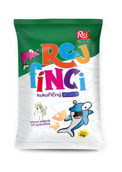 Rej Rejfinci kukuričný snack - jemne solený 20 g