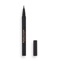 Revolution Ceruzka na obočie Dark Brown Hair Stroke (Brow Pen) 0,5 ml