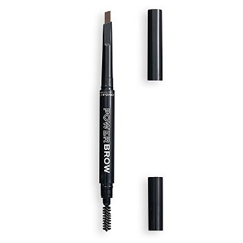 Revolution Ceruzka na obočie Relove Power Brow (Brow Pencil) 0,3 g Brown