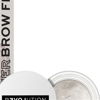 Revolution Fixačný gél na obočie Relove Power Brow Fix Clear (Brow Gel) 3 ml
