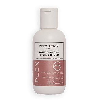 Revolution Haircare Bezoplachová regeneračná starostlivosť pre suché a poškodené vlasy Plex 6 (Bond Restore Styling Cream) 100 ml