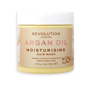 Revolution Haircare Vyživujúci maska na vlasy s arganovým olejom ( Moisturising Argan Oil Mask) 200 ml
