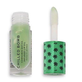 Revolution Olej na pery Good Vibes Chilled Bomb (Infused Lip Oil) 4,6 ml