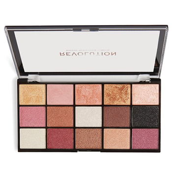 Revolution Paletka 15 očných tieňov Re-Loaded Affection Palette 16,5 g