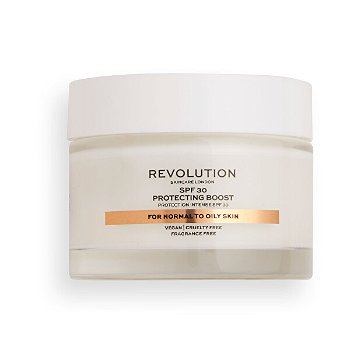 Revolution Skincare Denný krém pre normálnu až mastnú pleť Revolution Skincare ( Moisture Cream SPF 30 Normal to Oily Skin) 50 ml