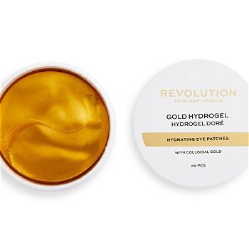 Revolution Skincare Hydratačný vankúšiky pod oči Gold hydrogél ( Hydrating Eye Patches) 60 ks