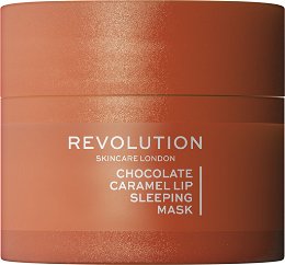 Revolution Skincare Nočná maska na pery Chocolate Caramel (Lip Sleeping Mask) 10 g