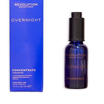 Revolution Skincare Nočné sérum pre citlivú pleť Overnight ( Concentrate ) 30 ml
