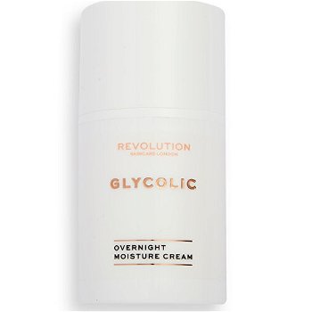 Revolution Skincare Nočný pleťový krém Glycolic Acid Glow (Overnight Moisture Cream) 50 ml