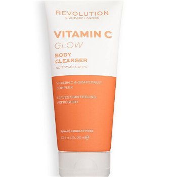 Revolution Skincare Sprchový gél Body Skincare Vitamín C Glow ( Body Clean ser) 200 ml