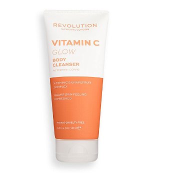 Revolution Skincare Sprchový gél Body Skincare Vitamín C Glow ( Body Clean ser) 200 ml