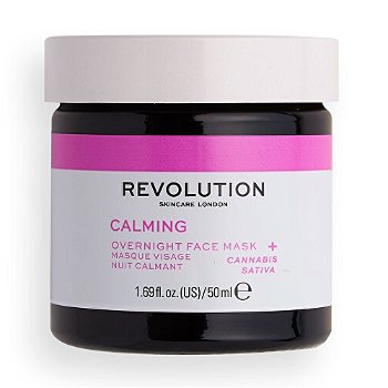Revolution Skincare Upokojujúci pleťová maska Skincare Mood Stressed (Calming Overnight Face Mask) 50 ml