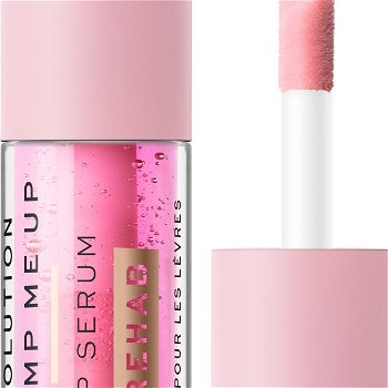 Revolution Vyživujúce sérum na pery Rehab Plump Me Up Pink Glaze (Lip Serum) 4,6 ml