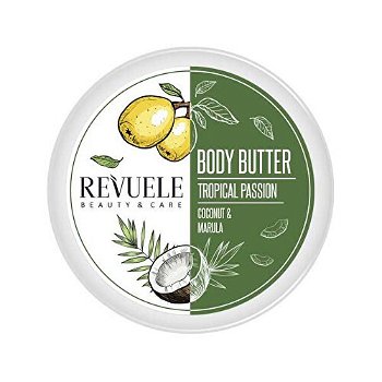 Revuele Hydratačné telové maslo pre citlivú pokožku Tropica l Passion Coconut & Marula ( Body Butter) 200 ml