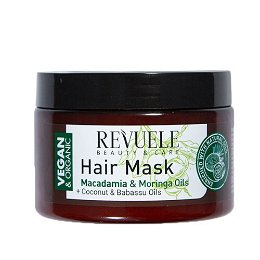 Revuele Maska na vlasy s výťažkami z makadamie a moringy Beauty & Care ( Hair Mask) 360 ml